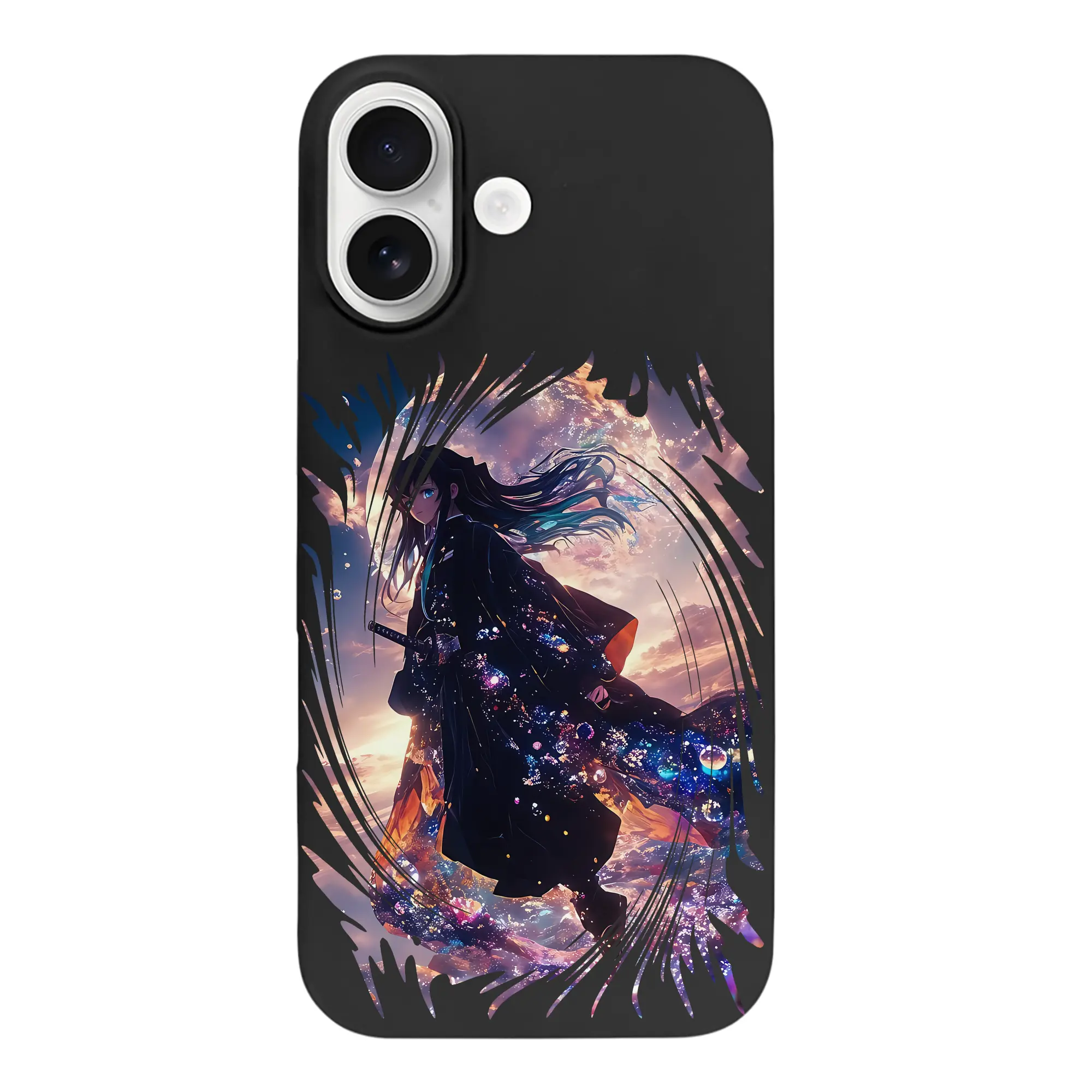 鬼滅の刃 グッズ,時透 無一郎 - iPhone 17 シリーズ シリコンケース 薄型 耐衝撃 指紋防止 ソフトタッチカバー 精密フィット 傷防止 保護ケース iPhone 17/17 Air/17 Pro/17 Pro Max 対応